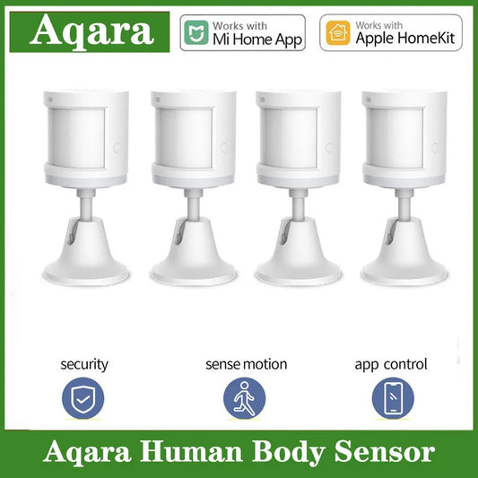 Aqara Motion Sensor Smart Human Body Sensor Body Movement Wireless ZigBee Wifi Gateway Hub Smart Home Homekit For Xiaomi Home
