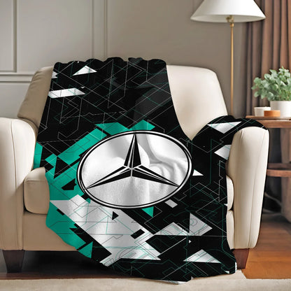 Fashion print Blanket For Sofa Office Bed Plane Travel Sleep Read Relax Camping Soft And Warm A-aMG