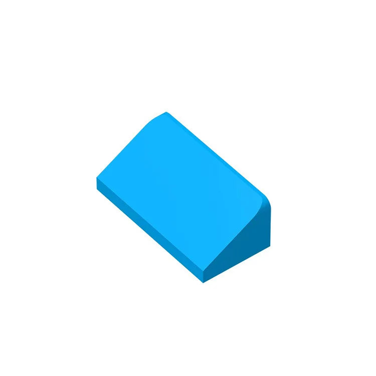 MOC Assemble Particles Compatible With 85984 Smooth Bevel Brick 1x2 Slope DIY Building Blocks 1*2 Educational Toy for Kid