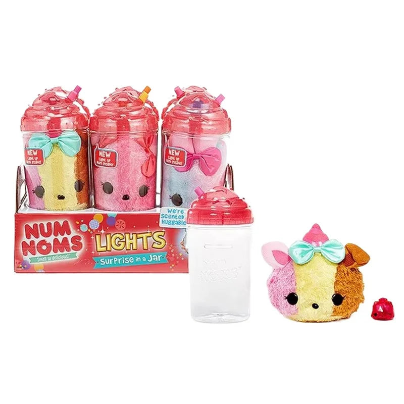 【In Stock】New Num Noms Scented Lights Piggy Bank Blind Box Fun Unboxing Play Toys Mystery Box Surprise Adult'S Birthday Toy Gift