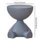 Creative Side End Table Flat Head Bedside Table Household Sofa Side Rack Bedroom Balcony Movable Mini Table Small Apartment Tea