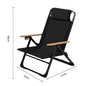 New Upgraded Kermit Chair 5 Gear Adjustable Angle Folding Chair Outdoor Camping High Back Chair Garden Recliner Fishing Chair