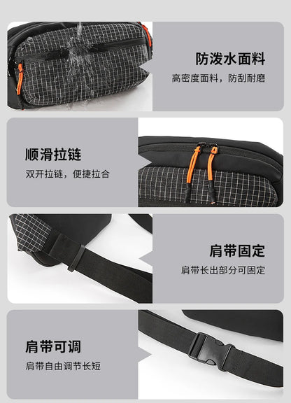 2025 New Pattern Lightweight Waterproof Nylon Fabric Small Square Bag for Women - Single Shoulder Crossbody Compact Bag for Mobi