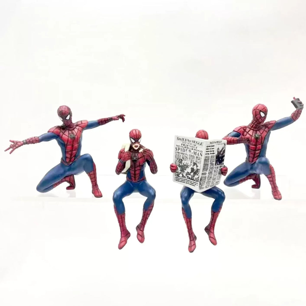 New In Stock Spider Man Static Statue China Replica 3-Inch Action Figure Model Desktop Ornaments Surprise Gifts For Fans