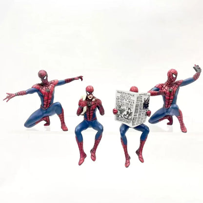 New In Stock Spider Man Static Statue China Replica 3-Inch Action Figure Model Desktop Ornaments Surprise Gifts For Fans