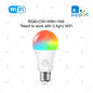 Smart WiFi Zigbee Led Light Bulb GU10 E27 E14 Dimmable RGBCW Led Lamps For Ewelink App Alexa Amazon Google Yandex Smartthings
