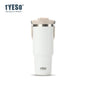 Tyeso 600ML Vacuum Flasks Handle Coffee Mug 304 Stainless Steel Ice Cup Car Bottle Hot Cold Retention Drinkware for Outdoor