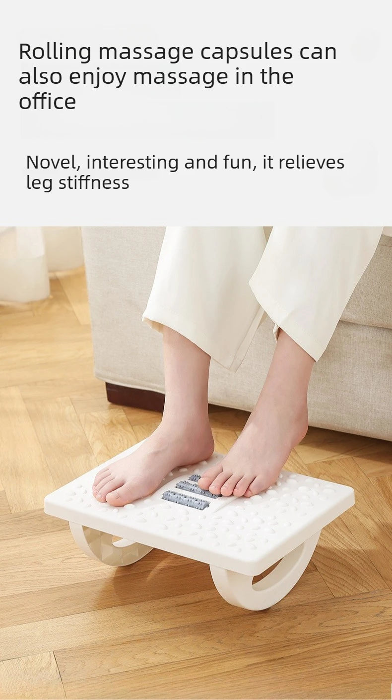 Ergonomic Rocking Under Desk Footrest Non Slip Adult Foot Rest Pedal for Office Home Under Desk Foot Stool