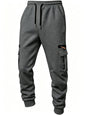 2026 Men's Joggers Pants Loose Drawstring Long Pants Men Zipper Multi-pocket Sweatpants Casual Cargo Trousers For Men Fitness