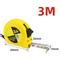 2M 3M 5M Tape Measure Metric Steel Measuring Ruler Distance Measuring Tool Meter Ruler Steel Tape Length Metal Measuring Tools