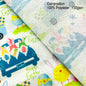 personalized 1pcs 50*140cm Your Design Customized Fabric Cotton polyester for sewing