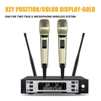 135G4 Professional Wireless Microphone UHF Handheld Vocal Party Home KTV Wedding Mic