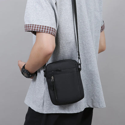 Lightweight Crossbody Bag Men Women Phone Water Resistant Nylon Commuter Travel Student Wallet Card Holder Mini Purse