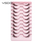 Lashes 3/10 Pairs Half Lashes Cat Eye Natural Long Lashes 3D Mink Eyelashes Full Strip Lashes Makeup Extension Tools