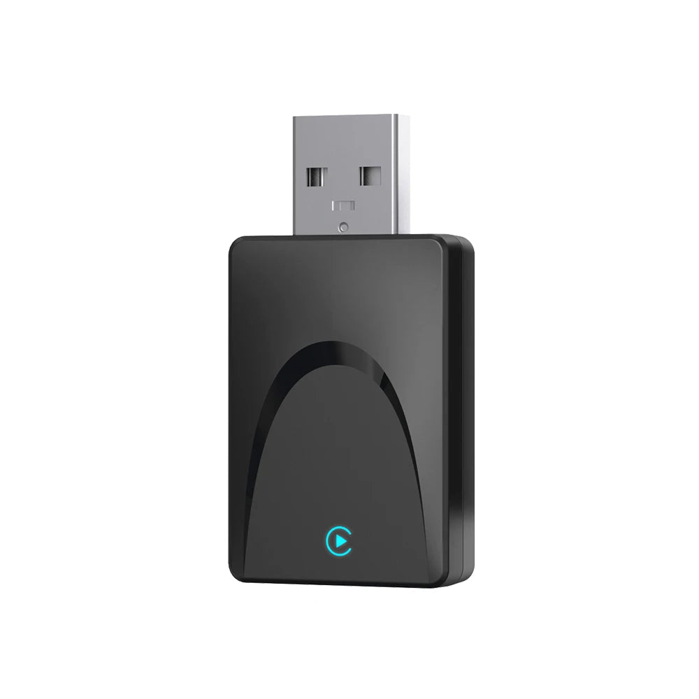 Mini Wireless 2 in1 Carplay Adapter for Android iPhone Auto Wired to Wireless AI Box USB Connection For Volvo MG Kia Chery Toyot