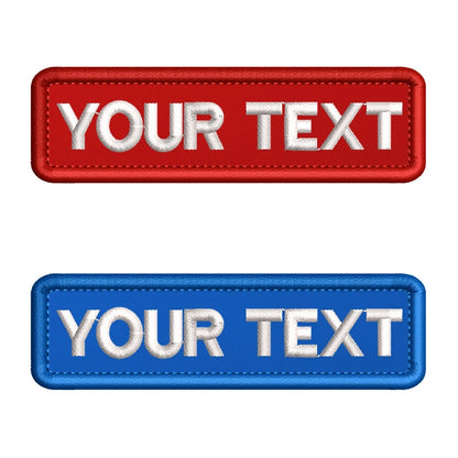 Custom Name Patch Color Matches Personalized Patches Embroidered Military Tactical Badge Stripes Emblems for Backpack Jacket
