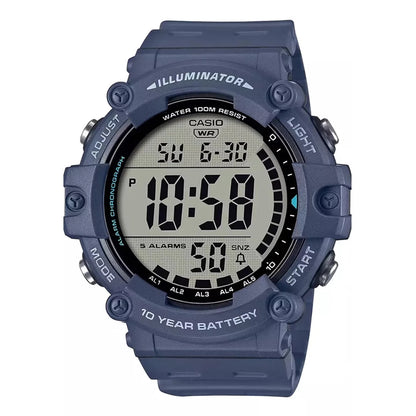 Casio AE1500WHX Series | 10-Year Battery | LED Backlight | 5-Alarms | 1/100 Sec Stopwatch | Men's Digital Watch