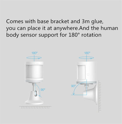 Aqara Motion Sensor Smart Human Body Sensor Body Movement Wireless ZigBee Wifi Gateway Hub Smart Home Homekit For Xiaomi Home