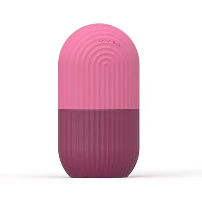 [ZY]Ice Face Roller Ice Cube Beauty Massage Silicone Ice Mold Eye Puffiness Ice Facial Roller Shrink Pores Multifunctional Mold
