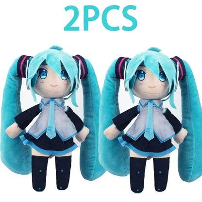 2026 NEW 20cm Japanese Anime Plush Stuffed Toy Hatsune Miku Plush Doll Soft Pillow Future Doll Cute Christmas Gift For Children