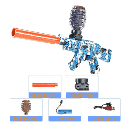 M416 Electric Blaster Gun Toy Gun Outdoor Rechargeable Automatic Shooting Game Interactive Toys For Children Parent Adult Gift