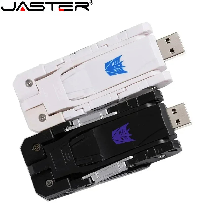 Transformers Pen Drive 128GB Real Capacity U Disk Memory Stick Creative Gift Flash Drives 64GB 32GB 16GB for Children USB Stick