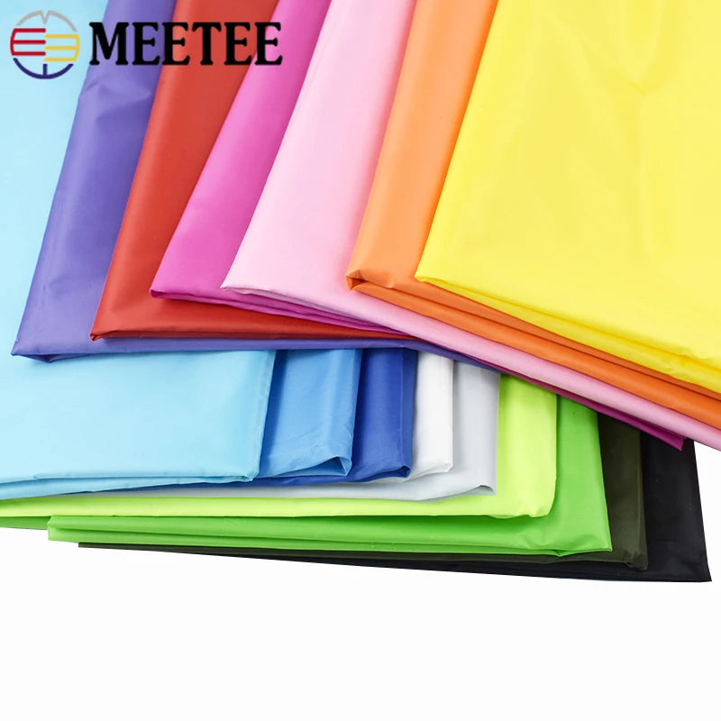 100/200/300/500x150cm 190T Colorful Water Repellent Fabric for Umbrella Raincoat Kite Tent DIY Sewing Craft Material Supplies