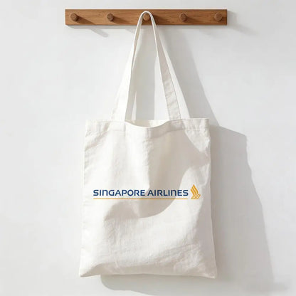 Singapore Airlines Storage Bags Handbag Women Casual Underarm Top Handle Bag Lady Shopping Travel Bags
