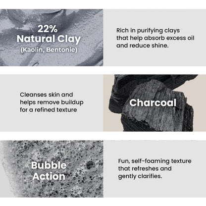 Bubble Deep Mask Korean Carbonated Facial Cleanser Oil Control Blackhead Removal Pore Tightening Skincare