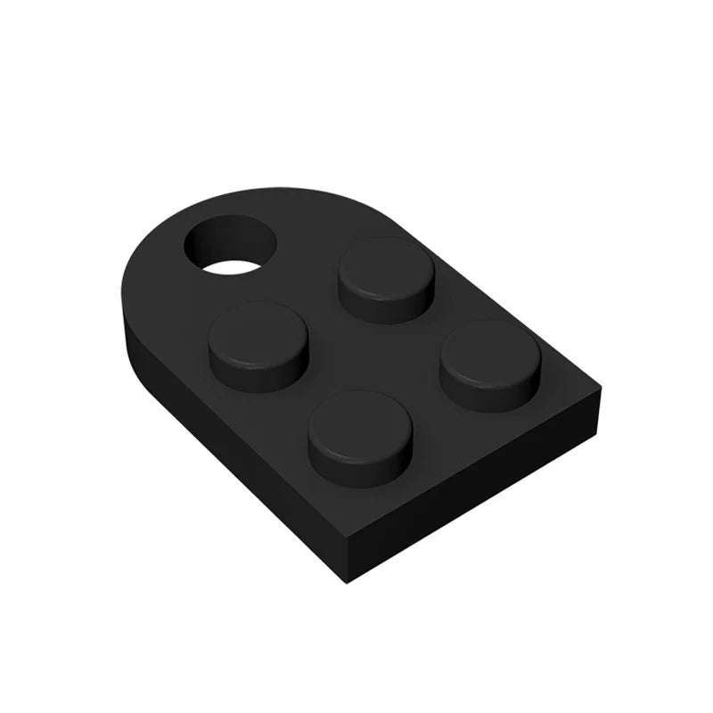 20pcs MOC parti 3176 piastra speciale 3x2 con foro mattoni compatibili blocchi fai da te particelle bambini Puzzle cervello gioc