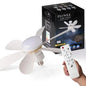 E27 with Remote LED 30W Ceiling Fan Light  Dimming Function  Suitable for Living Room Study and Home Use 85-265V