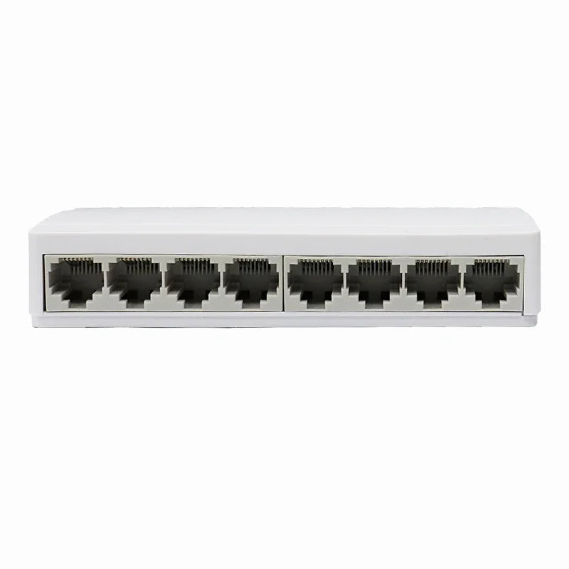 8 Port Gigabit Ethernet Switch10/100/1000Mbps Desktop Network Switch, Plug & Play, Auto MDI/MDIX, RJ45 LAN Hub for Home Office