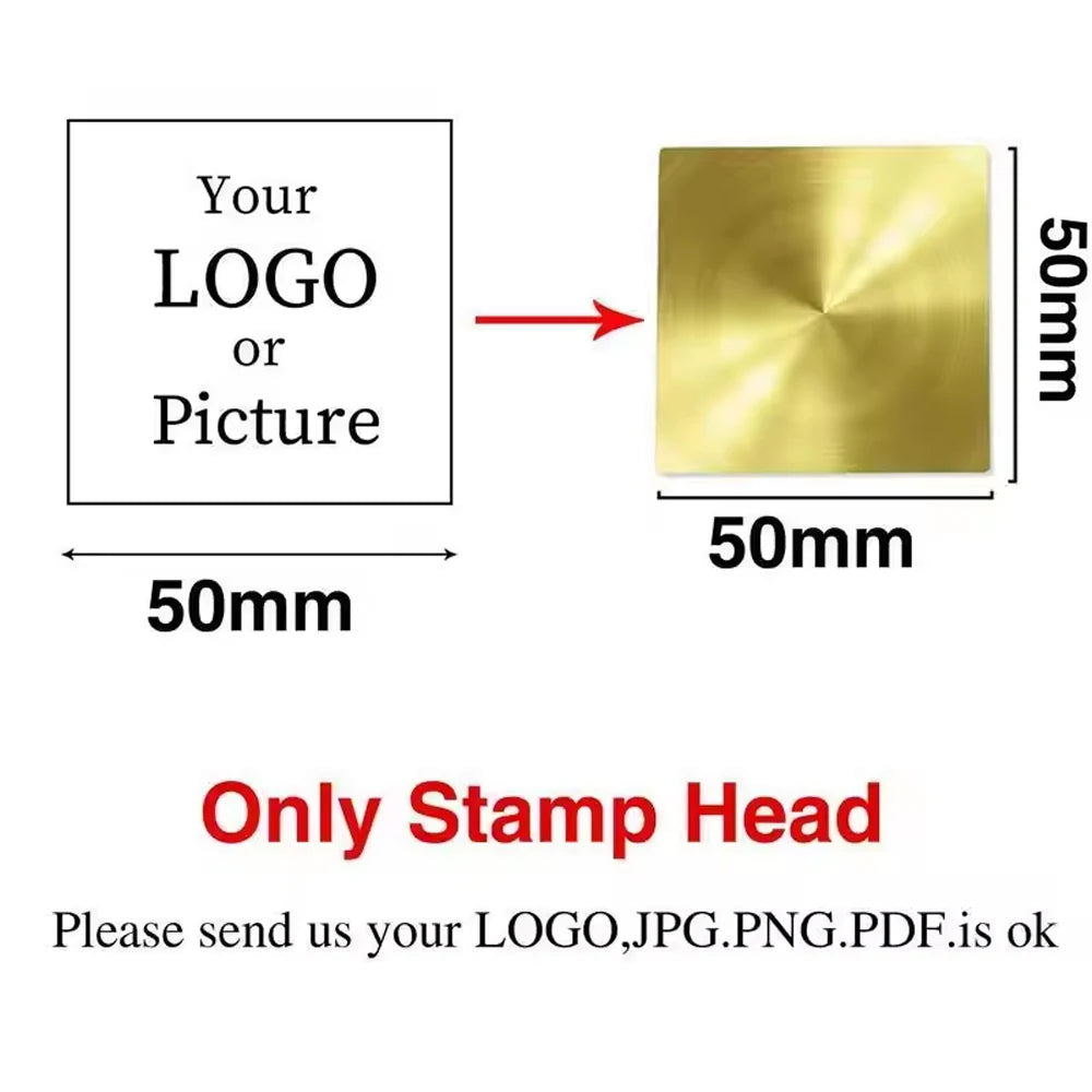 Logo Customize Clay Seal Set -22/25/30/35/40/50mm Customizable Pottery Design Craft Tool for Pottery Ceramic Custom Letter Stamp