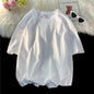 Summer 100% Cotton T Shirts,Short Sleeve Crew Neck Tops,Oversize Tee,Soft T Shirt for Women