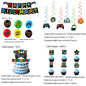 New Game Theme Birthday Party Supplies Decoration Paper Plates Cup Napkin Tablecloth Banner For Baby Shower Decor Supplies Gifts