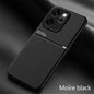 Oppo Reno 14F 5G Case Luxury Soft Leather Phone Cases for Reno14 F Reno14F 5G CPH2743 6.57“ ”Car Magnetic Holder Back Cover