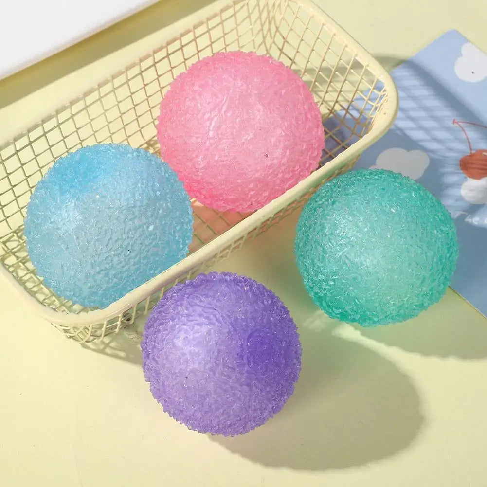 2.8in Handcrafted Bayberry Shapeable Stress Ball - Non-Rebound Squishy Toy, ASMR Slushy Feel, Anti-Stress Fidget