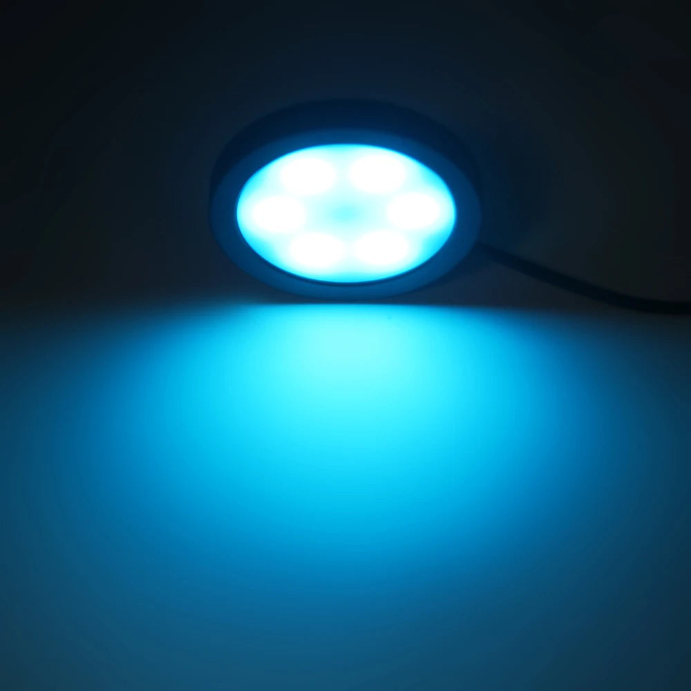 24Key Remote RGB Under Cabinet Light 5V USB Switch 1 2 4 6 Lights Kit Slim Lamp for Kitchen Display Case Home Bar Desk Accent