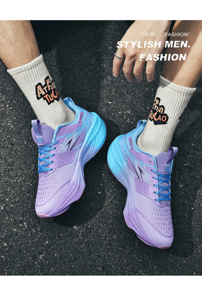 Marathon Running Shoes Speciality Men Sports Cushion Carbon Board Breathable Lightweight Comfortable Women's Athletic Sneakers
