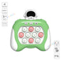 Electronic Pop Light Up Game Handle Toys for Children Adults Fidget Anti Stress Relief Toys Chases Light Game Console Xmas Gifts