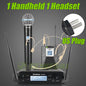 SENNESAI GLXD24 B58 Professional Dual Wireless Microphone 600-699MHz System Stage Performances UHF Dynamic 2 Channel Handheld
