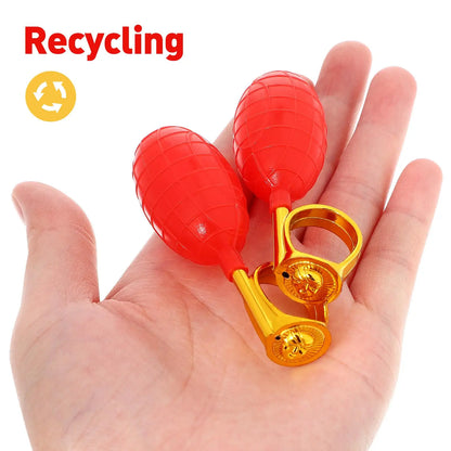 3pcs Water Rings Prank Toys Water Spray Toys Plastic Fun Party April Fools Games Design Tricks