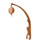 Baby Soft Felt Cartoon Wool Ball Seashell Rattles Hanging Bed Bell Newborn Mobile Crib Wooden Bracket Montessori Education Toys