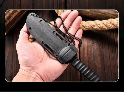New Outdoor knife self-defense knife outdoor survival knife  high hardness one steel  portable mountaineering k