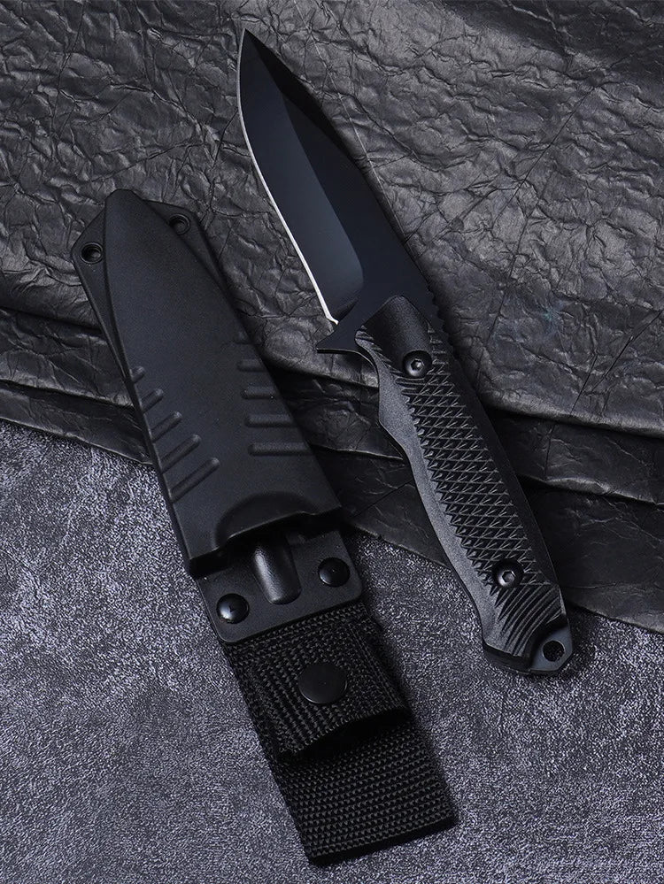 Outdoor Tactica Personal Defense Sharp Diving Utility High Hardness Integrated Dragon Bone Design Survival Tool