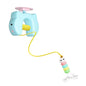 Electric Cat Toy with Ropes Auto Swing Feather Toy Interactive Kitten Toy For Self Playing  Caterpillar Interactive Cat Toys