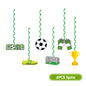 Football Birthday Decoration Party Supplies Tableware Balloons Set Candy Gift Boxes Football Birthday Gifts Kids Birthday Favors