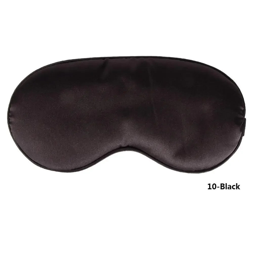 1Pc Pure Silk Sleep Natural Sleeping Eye Mask Eye Shade Cover Shade Eye Patch Women Men Soft Portable Blindfold Travel