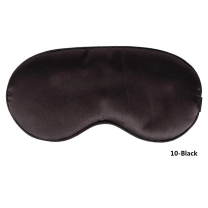 1Pc Pure Silk Sleep Natural Sleeping Eye Mask Eye Shade Cover Shade Eye Patch Women Men Soft Portable Blindfold Travel