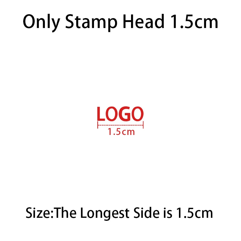 Personalized Leather Stamp Custom Logo Branding Iron Stamps Heating Brass Embosser Seals DIY Wood Cake Hamburger Craft Handmade